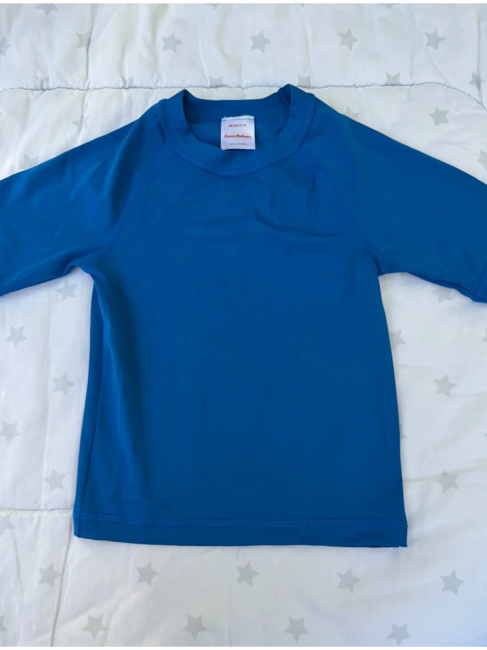 Hanna Anderson boys Short Sleeve Rashguard Top